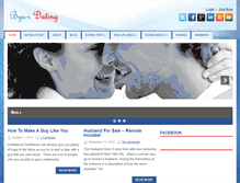 Tablet Screenshot of byuidating.com